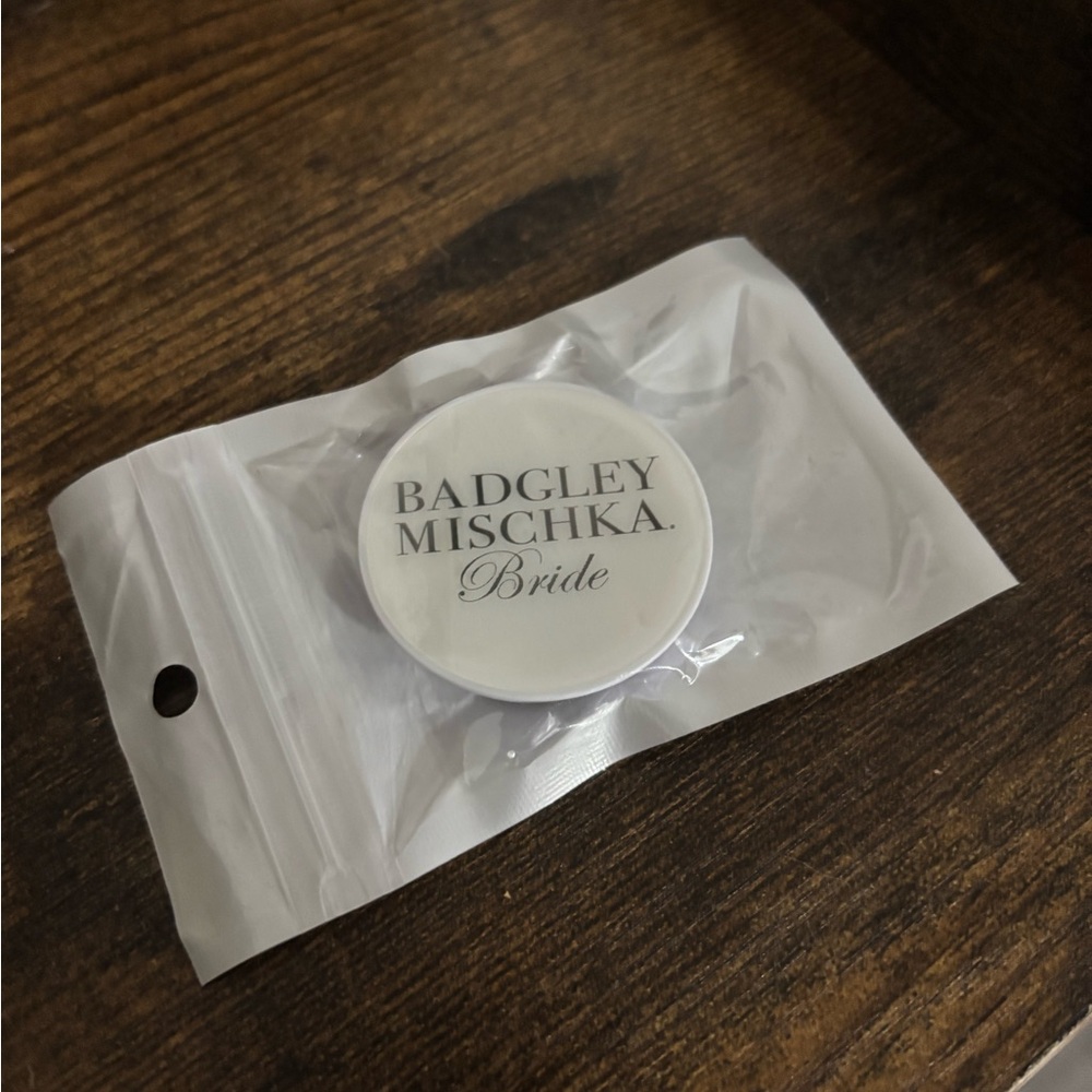Badgley Mischka White Bride Mirror